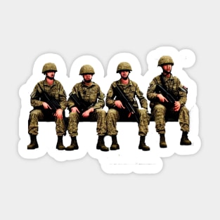 Soldiers Sticker